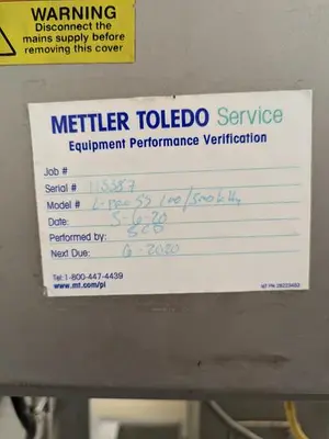 USED 2012 METTLER TOLEDO PL38