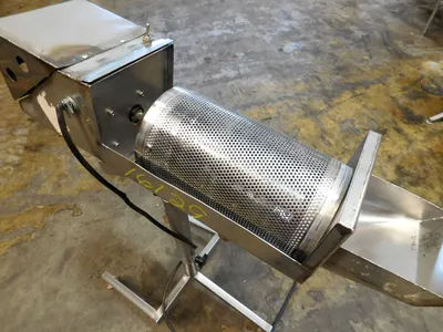 USED CUSTOM BUILT CYLINDRICAL DEDUSTER