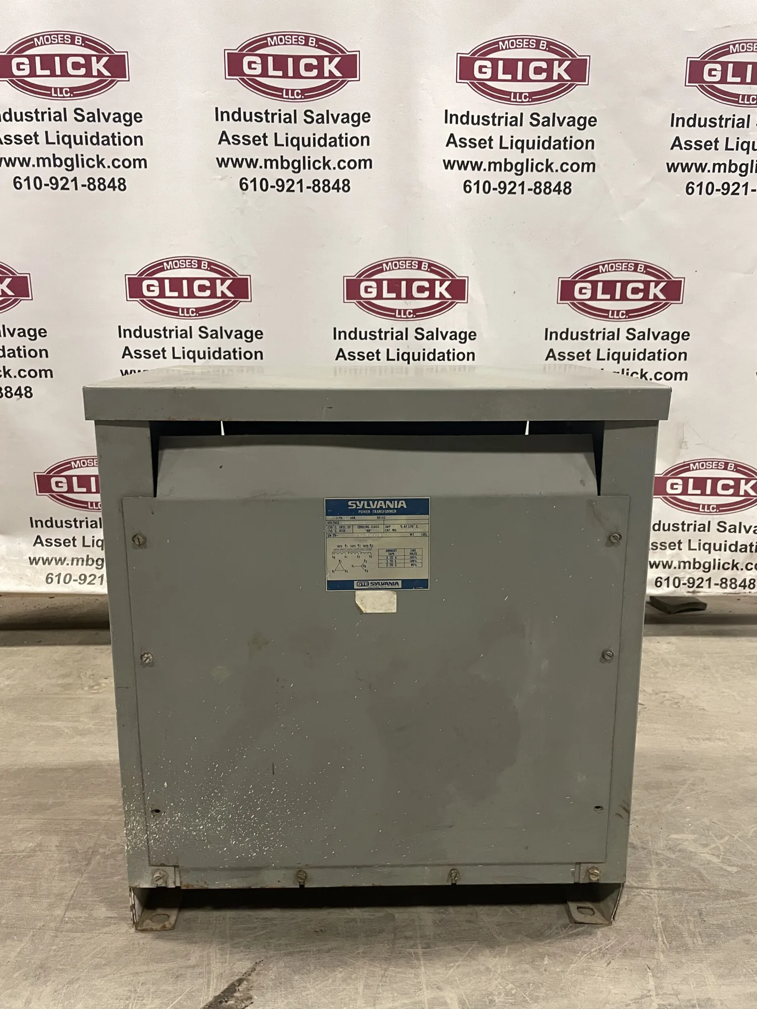Sylvania 342-LP3-3A Power Transformer 34KVA 460V 460Y/266V 3PH 60hz