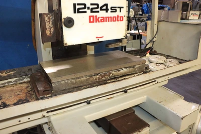 Used 1995 Okamoto ACC-1224ST, 1995, 3X AUTO FEEDS, AUTO IDF Reciprocating Surface Grinders New Jersey US | Machinery Values #1266706
