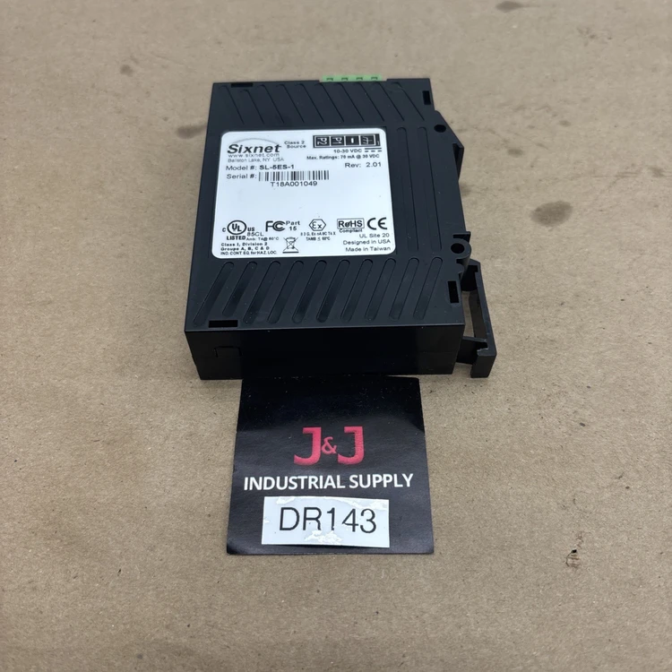 Used Sixnet Red Lion SL-5ES-1 Rev 1.00 Digital Imaging Indiana US | J&J Industrial Supply #775746