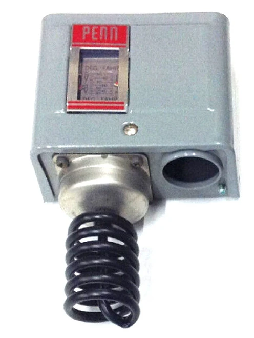 Johnson Controls A72AA-25 Temperature Control DPST Open on Drop 25/90 F [New]