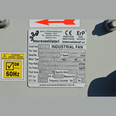 Euroventilator High Pressure Blower