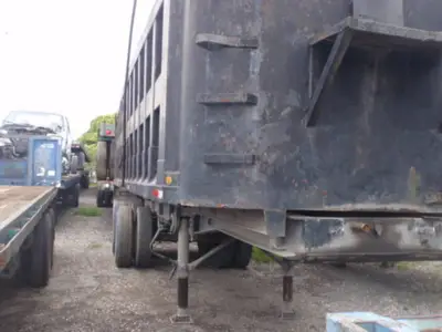 Used HERCULES 28′ DEMOLITION DUMP TRAILER Dump Trailers Florida US | USA Transequipment #1542476
