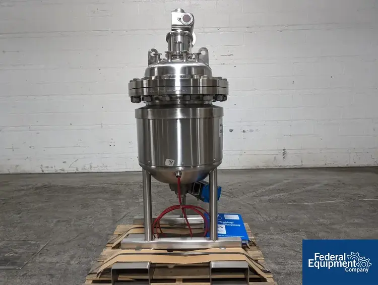 Used Highland 50 Liter Highland Agitated Receiver Tank, 316 S/S Tanks Ohio US | Federal Equipment Company 17 #127291