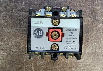 USED ALLEN-BRADLEY 700-P400A1 SER B TYPE P BULLETIN 700 AC CONTROL RELAY