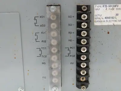 Sansha KTD-50150FU SanRex DC Auto 50VDC 150A Metal Surface Treatment Plating