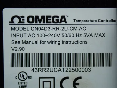 Used OMEGA CN04D3RR2UCMAC Temperature Controls Ohio US | HGR 24 #878597