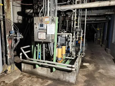 110" (2.8M) VOITH FOURDRINIER PAPER MACHINE (LBM) MFG 2001 LINERBOARD / TUBE & CORE – TANDEM NIPCOFLEX SHOE PRESSES - 72"(1.8M) DIAMETER DRYERS