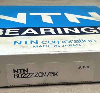 NEW NTN 6022ZZCM/5K