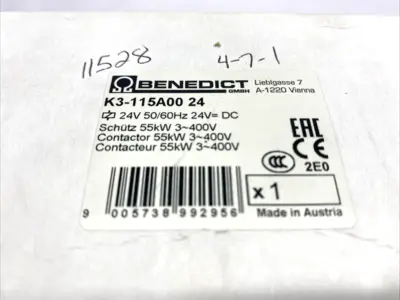 USED BENEDICT K3-115A00