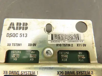 ABB DSQC 513 Axis Control Unit x5 Measurement x4  3HAC6546-1