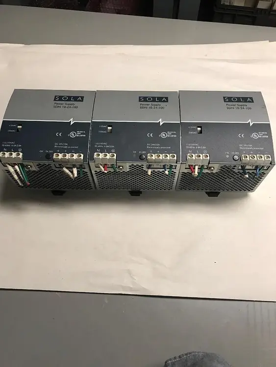 Used SOLA 10-24-100 Miscellaneous Equipment (Electrical & Power) | Surplus Asset Holdings #1188588