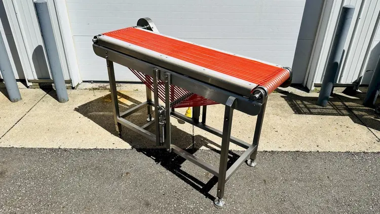 Used _UNKNOWN_ MULTI-BELT FLATTOP BELT CONVEYOR / TRANSFER CONVEYOR Belt Conveyors Ohio US | Portage Packaging Systems, Inc. #394151
