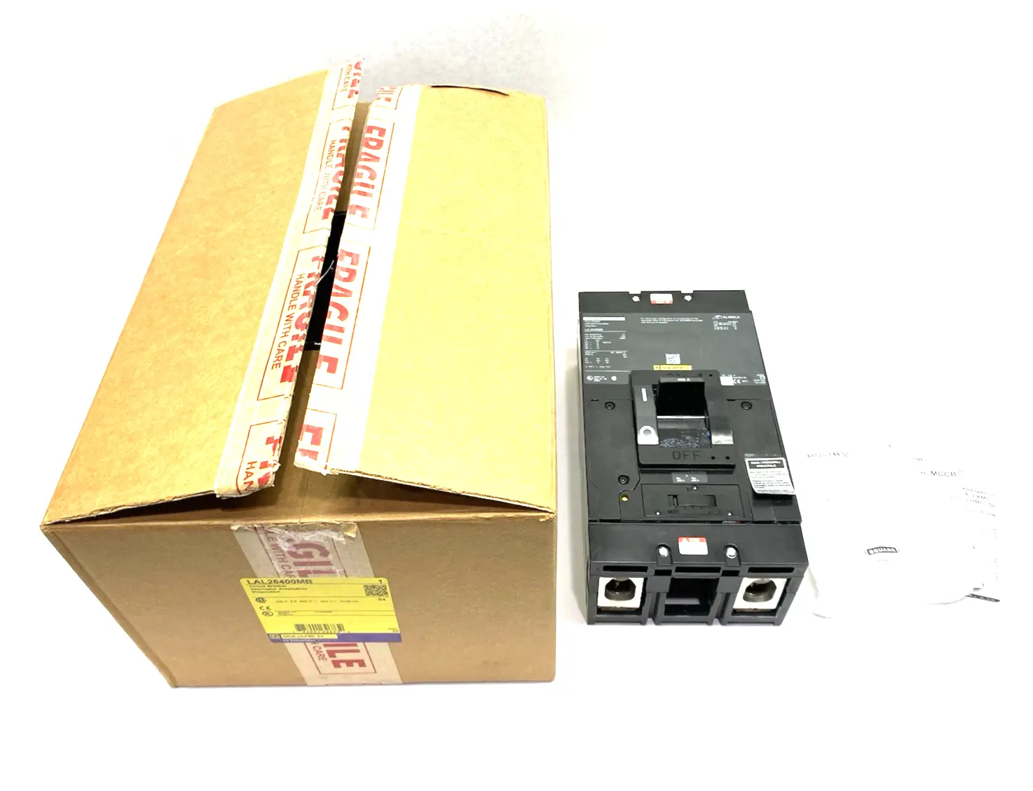 USED SCHNEIDER ELECTRIC SQUARE D CIRCUIT BREAKER 2-POLE 400A