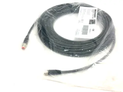 NEW BECKHOFF DOUBLE ENDED POWER CABLE M8 4-PIN 10M