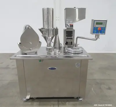 Semi-Automatic Capsule Filling Machine, Up to 25,000 Capsules/Hour