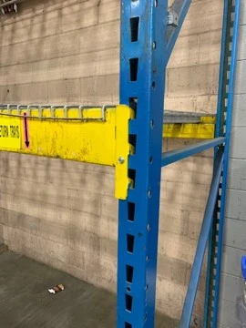 96” x 5” Pallet Racking Cross Beam Single Slot