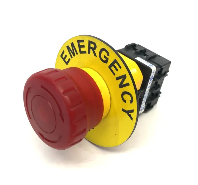 New | in-Stock IDEC Emergency Stop Pushbutton 22mm, Push-Lock, Illuminated Relays & Switches Michigan US | Maverick Industrial Sales #1410759