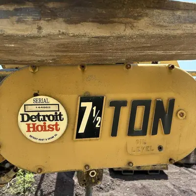 Used DETROIT 7.5 TON Bridge & Overhead Cranes Ohio US | Surplus Asset Holdings #1207024