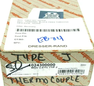 NEW WEIDMULLER 1024300000 T06W-002-102430 WDU-2 .5