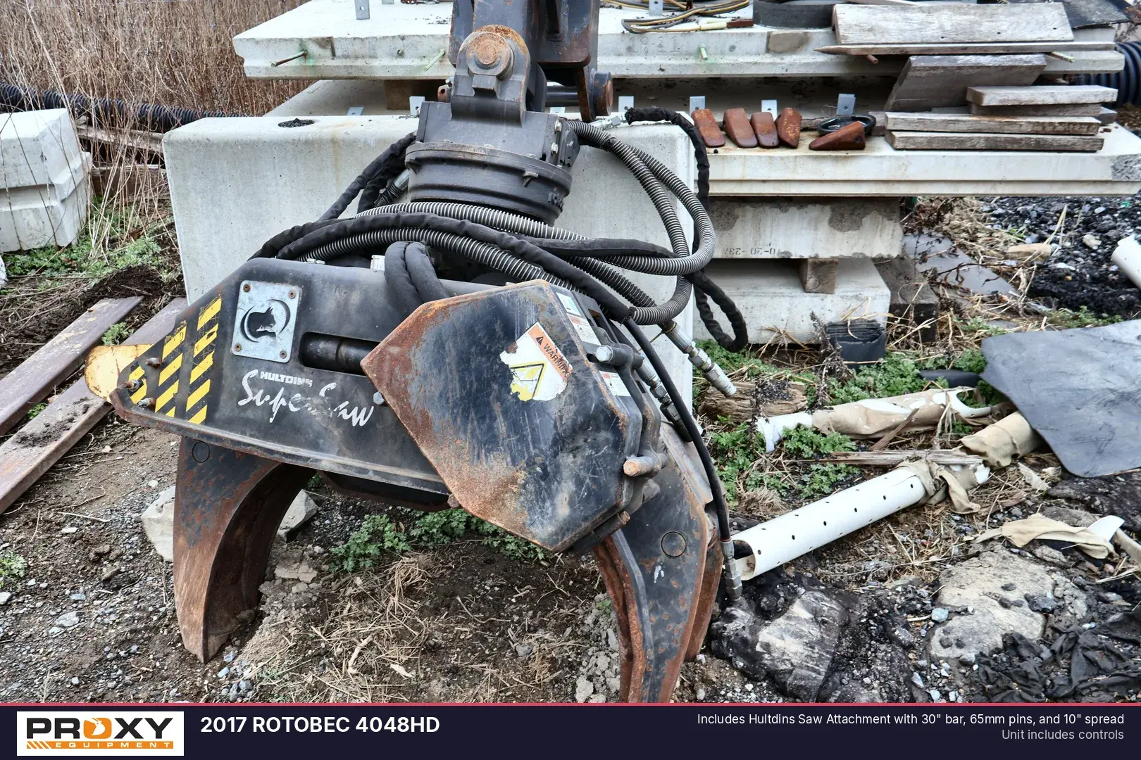 Used 2017 ROTOBEC 4048HD Log Grapples Pennsylvania US | Proxy Equipment #1385120