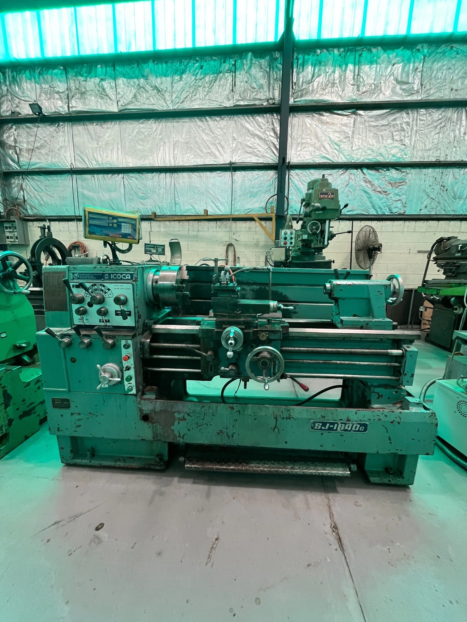 Used ECOCA SJ-1840G Engine Lathes AU | ESP Machinery Australia Pty Ltd #291503