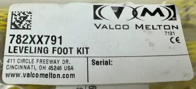 NEW VALCO MELTON 782XX791 LEVELING FOOT KIT 782XX790