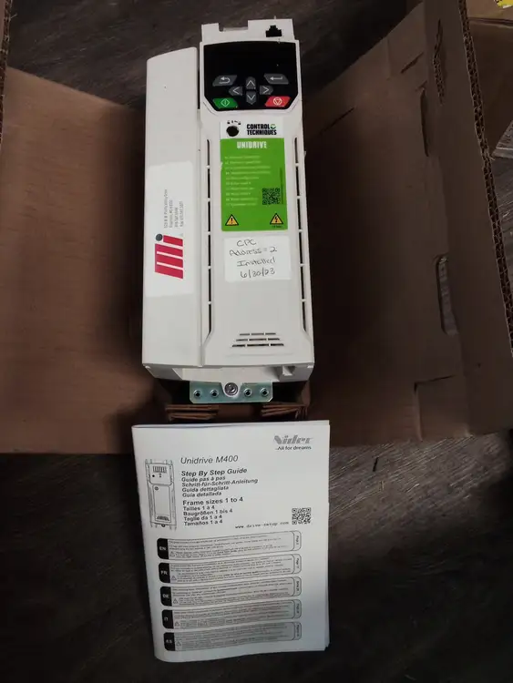 Used Nidec Nidec Unidrive M400 Variable Speed Drives US | Infinity wholesale & Supply LLC #1305818
