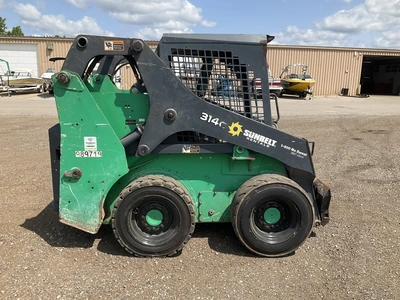 Used 2017 JOHN DEERE 314G Skid Steer Loaders Michigan US | Miedema Asset Management Group #1322333