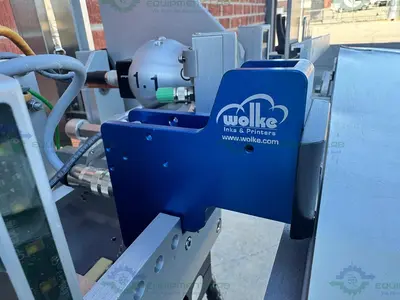 USED DORNER STAINLESS STEEL CONVEYOR INSPECTION MACHINE W/ OPTEL CONTROLLER