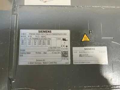 Used SIEMENS 1PH81841DD231CA1Z Motors (misc) Ohio US | HGR 24 #1343577