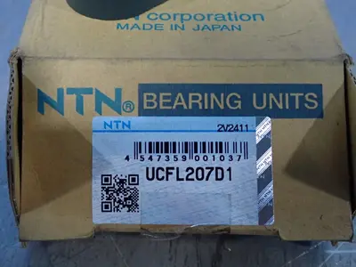 USED NTN BEARING UCFL207D1
