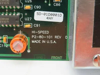 Hi-Speed P2-80-101 REV D Checkweigher Processor Circuit Board P280101