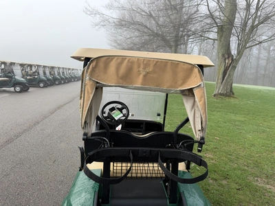 (1) 2019 E-Z-Go EFI golf cart with a Kawasaki gas engine, model 657061G01, includes canopy, fold-dow...