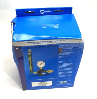 New | in-Stock Miller Single Stage Heavy Duty Argon Flowmeter Regulator 20 Series Welding Machinery (Other) Michigan US | Maverick Industrial Sales #1456764