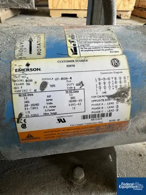 USED Gala HPM / Gala Underwater Pelletizing line, 75 HP