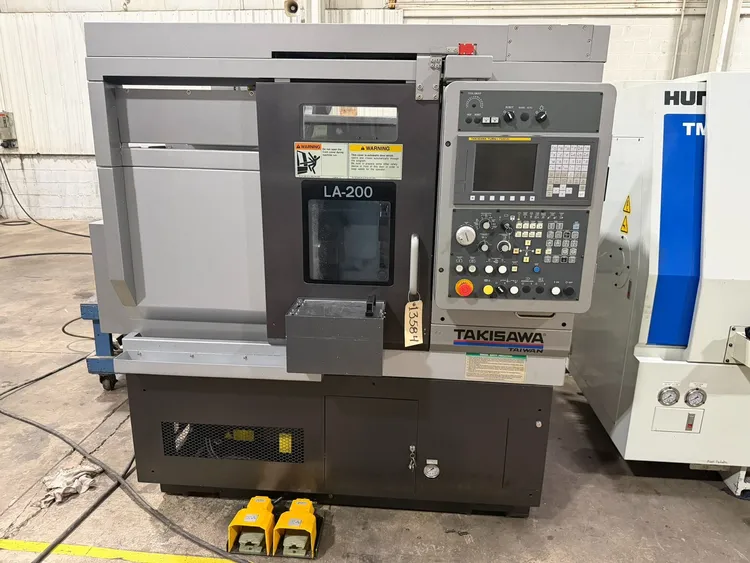 Used 2021 TAKISAWA LA-200 CNC Lathes Illinois US | CNC EXCHANGE #380187