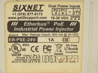 Used SIXNET _UNKNOWN_ Robot Parts Indiana US | Arrow Industrial #1408299