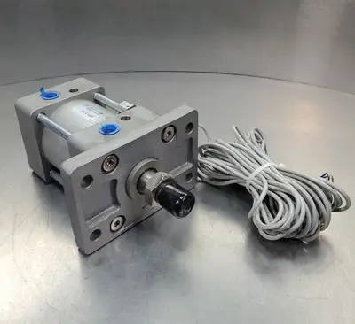 SMC MDBF80-30-A54Z Pneumatic Cylinder w/2 SMC D-A54 Reed Switches. 6C-14