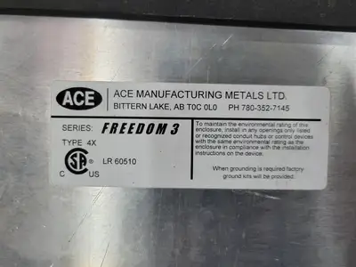 USED ACE MANUFACTURING FREEDOM 3 SERIES
