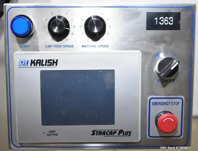 Used KALISH STARCAP 5123 Cappers Chuck - Single Head Illinois US | Aaron Equipment #86981