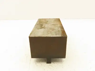 Press Brake Die Blank 7-5/8" Long 3-9/16" Wide 2-1/2" High 1/2" Tang