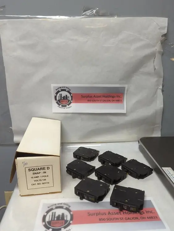 Used SQUARE D QO110 Miscellaneous Equipment (Electrical & Power) | Surplus Asset Holdings #1196285