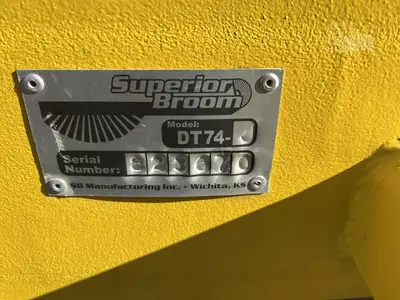 New | in-Stock 2023 SUPERIOR BROOM DT74J Mechanical Sweepers South Carolina US | National Equipment Dealers #1422818