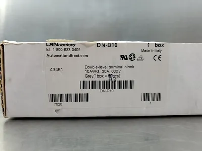AUTOMATION DIRECT DN-D10 (EURO D4-2) DINnectors TERM BLOCK, Lot of 49. 4D-36