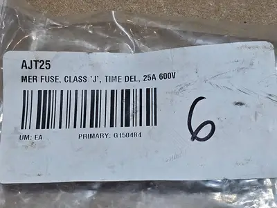 Used FERRAZ SHAWMUT AJT25 Fuses British Columbia CA | Lenmark #1488980