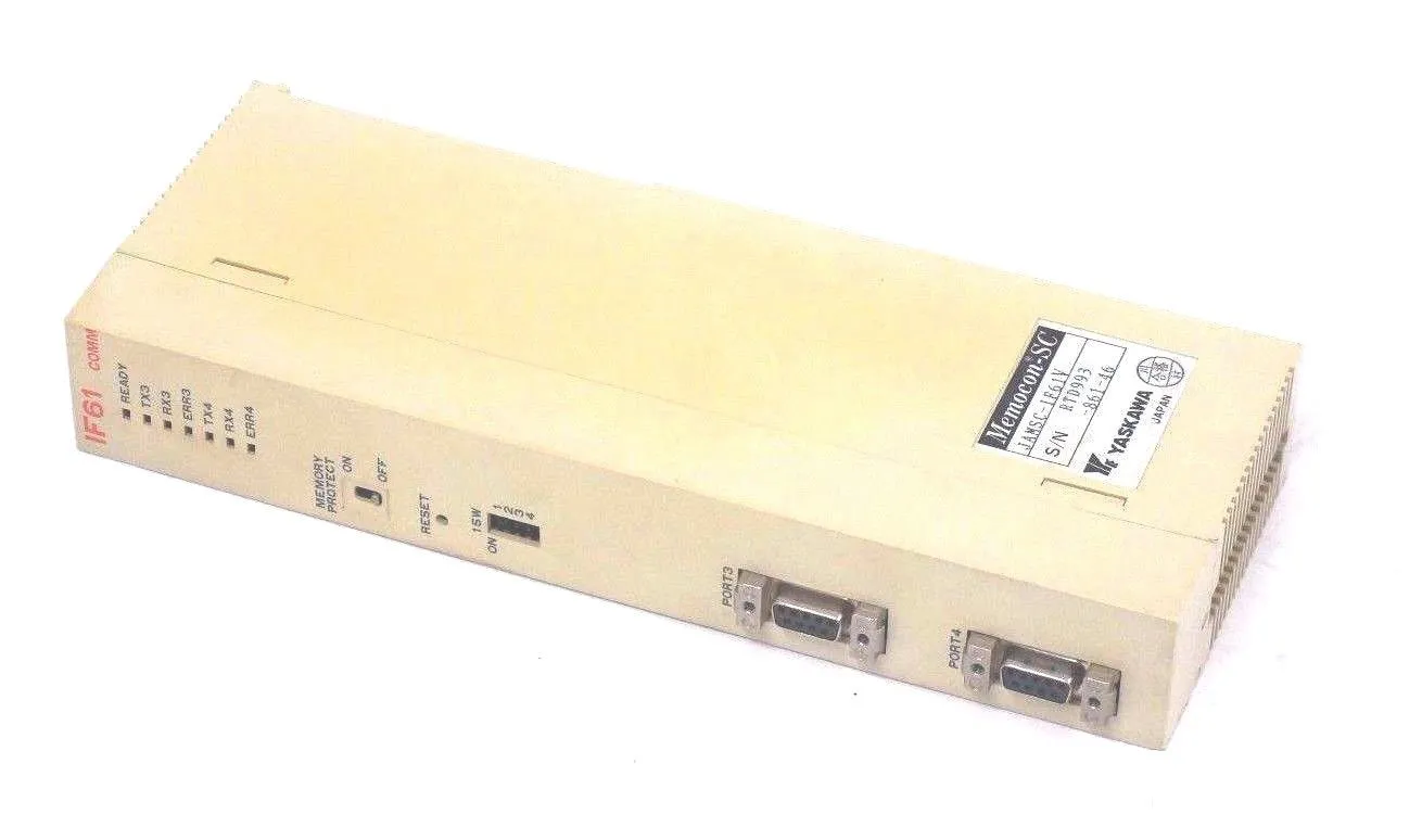 USED YASKAWA ELECTRIC JAMSC-IF61V COMMUNICATION MODULE JAMSCIF61V