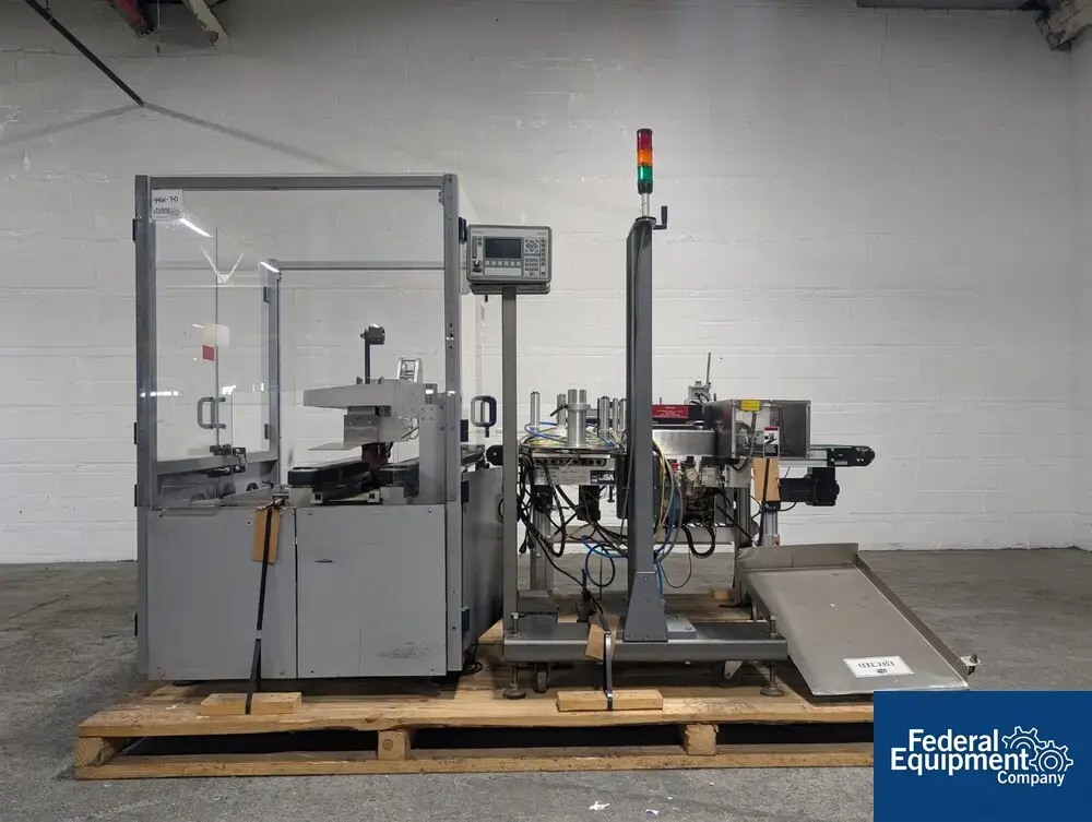 USED NJM/CLI NJM 400R Labeler and Case Packer