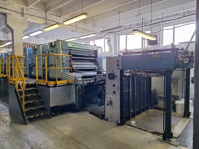 1982 VEB POLYGRAPH PLANETA SUPER VARIANT Offset Printing | Corrugated Machinery Brokers (7)